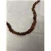 Image 2 : NATURAL BALTIC AMBER, HONEY COLOUR, THUMBLED BEADS NECKLACE APPROX 27" LENGTH