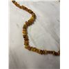 Image 2 : NATURAL BUTTERSCOTCH BALTIC AMBER NECKLACE, THUMBLED BEADS EXTRA LENGTH GRADUATED SIZES 31"