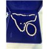 Image 2 : 2 NEW PEARL NECKLACE, EARRINGS AND BRACELET SETS