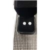 Image 3 : NEW S925 2.0CT EACH MOISSANITE LAB DIAMOND  STUD EARRINGS, MOUNTED IN 925 STERLING SILVER W/ WHITE G