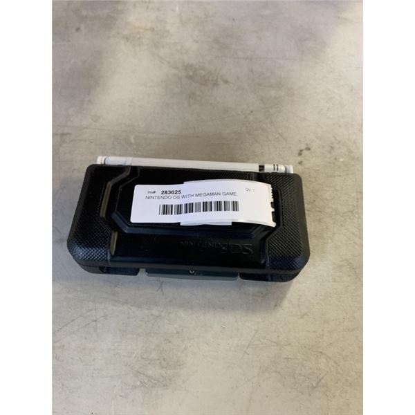 NINTENDO DS WITH MEGAMAN GAME