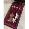 Image 3 : JEWELLERY BOX W/ CONTENTS, LOCKET, AND GUA SHA