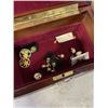 Image 4 : JEWELLERY BOX W/ CONTENTS, LOCKET, AND GUA SHA