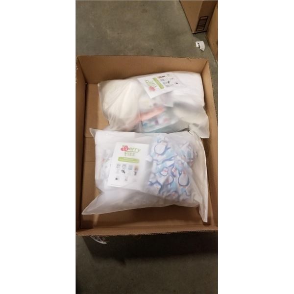 2 NEW CUDDLER PACK REUSABLE CLOTH DIAPERS