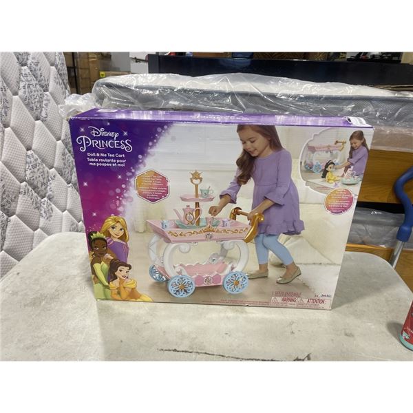 DISNEY PRINCESS DOLL AND ME TEA CART