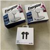 Image 1 : 2 ENERGIZER ULTIMATE WIRELESS 3 IN 1 CHARGER STANDS AND SUDIO N2 PRO BLACK WIRELESS BLUETOOTH EARBUD