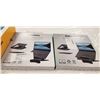 Image 2 : FELLOWES DESIGNER SUITES LAPTOP RISER AND 2 FELLOWES BREYTA LAPTOP STANDS