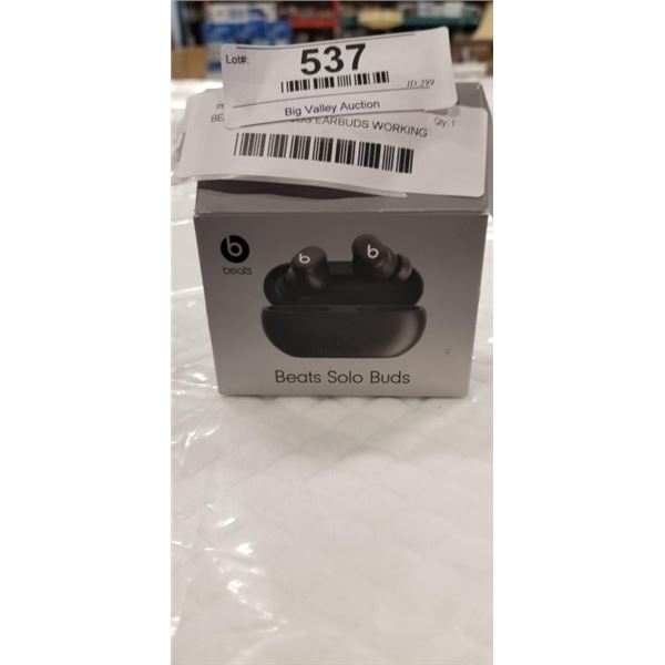 BEATS SOLO BUDS EARBUDS WORKING