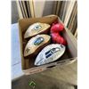Image 1 : SEAHAWKS AND GREEN BAY COLLECTIBLE FOOTBALLS