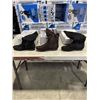 Image 1 : 3 NEW PAIRS OF WOMENS BOOTS SIZE 7.5