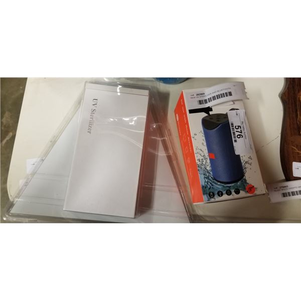NEW UV STERILIZER AND BLUETOOTH SPEAKER