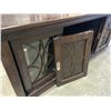 Image 4 : MEDIA CABINET W/ SIDING DOORS