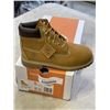 Image 1 : NEW TIMBERLAND PREMIUM 6 IN WATERPROOF BOOT WHEAT NUBUCK, SIZE 2 YOUTH