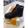 Image 3 : NEW TIMBERLAND PREMIUM 6 IN WATERPROOF BOOT BLACK NUBUCK, SIZE 7 JUNIOR