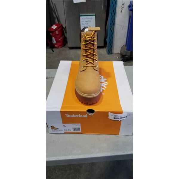 NEW TIMBERLAND HERITAGE PLATFOR 6 IN WATERPROOF BOOT WHEAT NUBUCK SIZE WOMENS  9