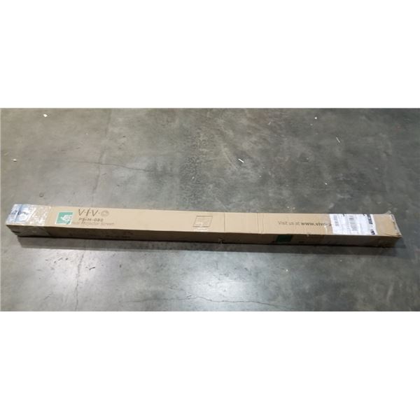 VIVO 80 INCH MANUAL PROJECTOR SCREEN