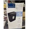 Image 3 : INSIGNIA 6 SHEET CROSS CUT PAPER SHREDDER - TESTED WORKING, RETAIL $69