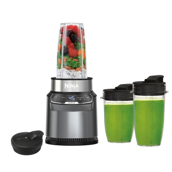 NINJA NUTRI-BLENDER PRO 1000W PERSONAL BLENDER W/ AUTO-IQ - TESTED WORKING, RETAIL $159