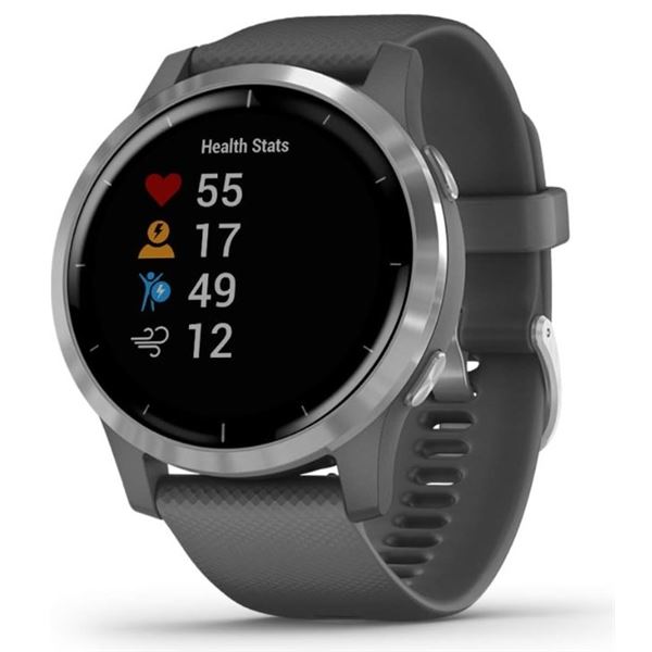 GARMIN VIVO ACTIVE 4 SMARTWATCH - TESTED WORKING, RETAIL $429