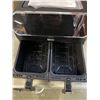 Image 2 : AS NEW ULTIMA COSA DIGITAL 8.5QT DUAL ZONE AIR FRYER - TESTED WORKING, RETAIL $299