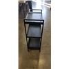 Image 2 : BLACK METAL ROLLING 3 SHELF ORAGNIZER