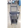 Image 3 : BLACK METAL ROLLING 3 SHELF ORAGNIZER