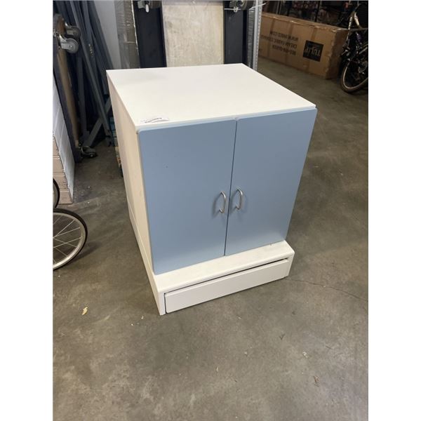 CABINET W/ FLOOR DRAWER