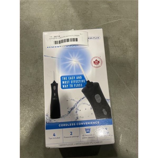 WATERPIK CORDLESS WATER FLOSSER