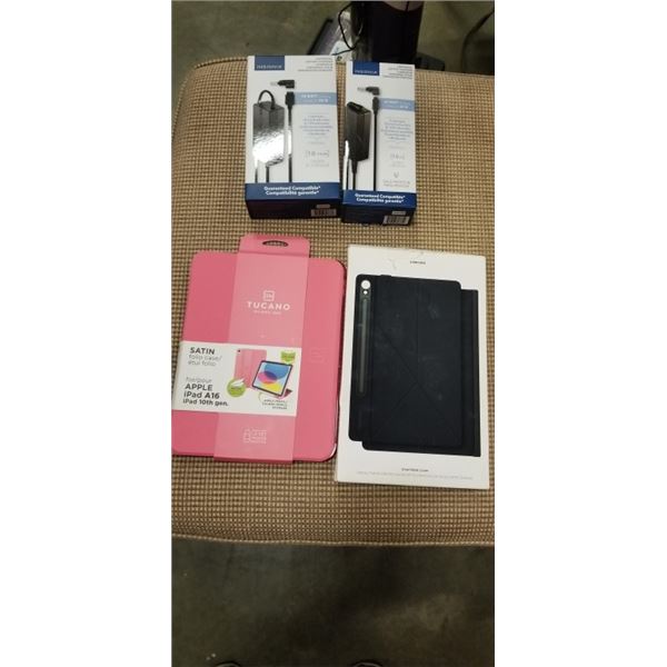 2 NEW INSIGNIA UNIVERSAL LAPTOP CHARGERS AND ACCESSORIES