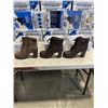 Image 1 : 3 NEW PAIRS OF WOMENS BOOTS SIZE 10.5