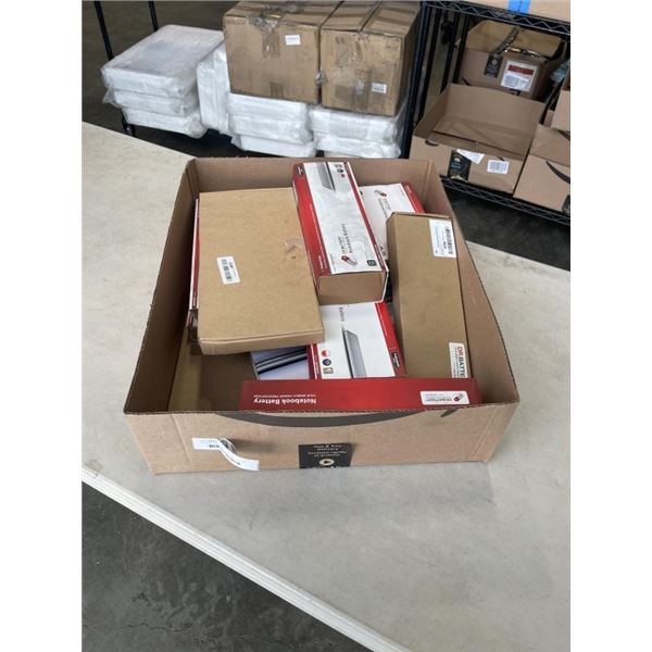 12 ASSORTED NEW DR. BATTERY LAPTOP BATTERIES