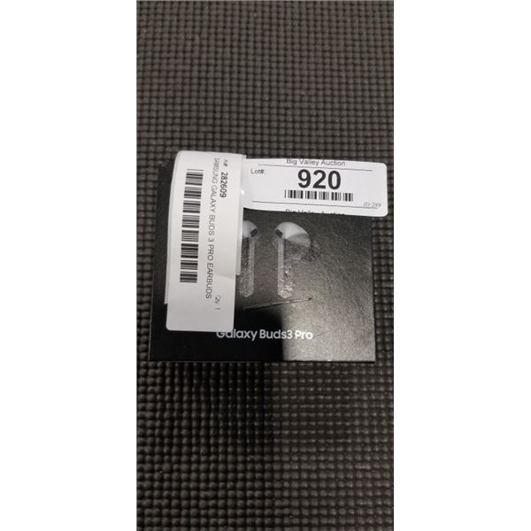 SAMSUNG GALAXY BUDS 3 PRO EARBUDS WORKING