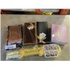 Image 2 : LOT OF NEW BEAUTY ITEMS - HEATLESS CURLER, MAKEUP BACK W/ BRUSHES, EYE LINER, ROSE SOAP GIFT BOX, AN