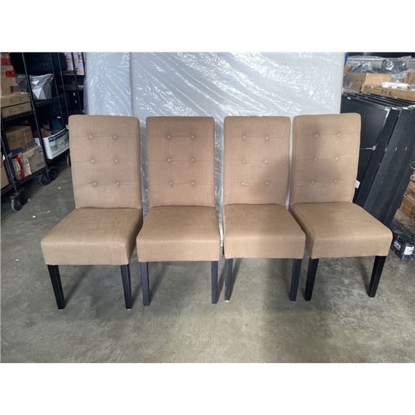 SET OF 4 DINING CHAIRS