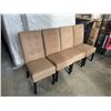 Image 2 : SET OF 4 DINING CHAIRS