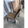 Image 4 : SET OF 4 DINING CHAIRS