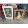 Image 1 : 2 VINTAGE FRAMED PICTURES