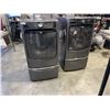 Image 1 : MAXIMA FRONT LOAD WASHER AND DRYER W/ PEDASTAL STANDS