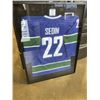 Image 5 : DANIEL AND HENDRICK SEDIN AUTOGRAPHED CANUCKS JERSEYS WITH BECKETT COA IN SHADOW BOX DISPLAY CASES