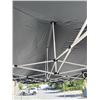 Image 2 : BRAND NEW 10X20FT COMMERCIAL EASY UP SHELTER, BLACK TOP, EASY UP AND DOWN, WITH CARRY BAG RETAIL $79