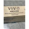 Image 2 : VIVO WHITE ELECTRIC MULTI MOTOR CORNER DESK FRAME