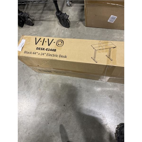 VIVO BLACK 44 X 24 ELECTRIC DESK