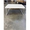 Image 2 : NEW SAIJI FOLDING MULTIFUNCTION LAP DESK / TRAY, WHITE / GREY