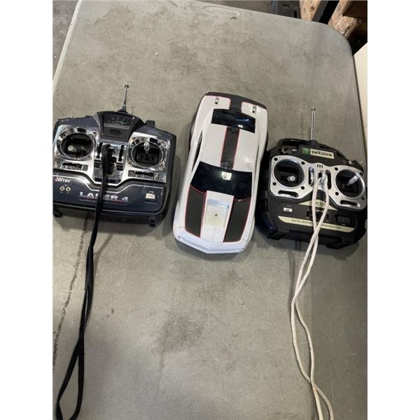 CAMARO RC CAR, 2 RC REMOTES