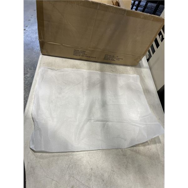 NEW CASE OF WHITE TISSUE PAPER, 16 X 20 INCH, 1875 PC