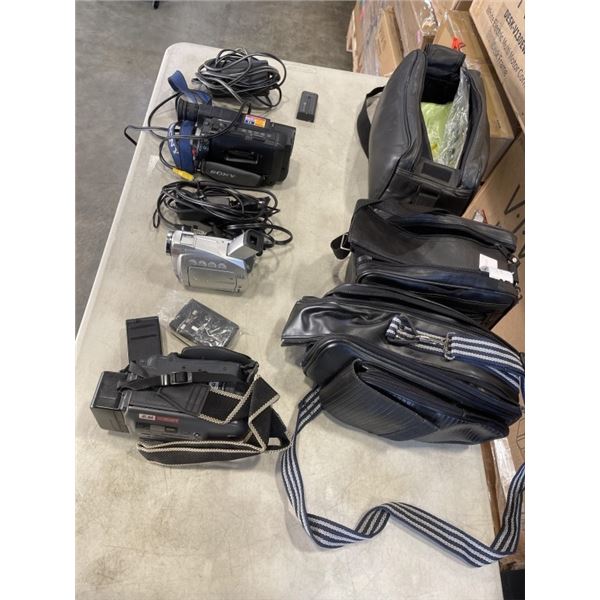 3 VINTAGE VIDEO RECORDERS