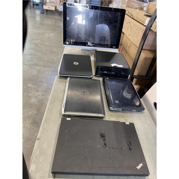 ASSORTED PARTS LAPTOPS AND DESKTOP COMPUTERS