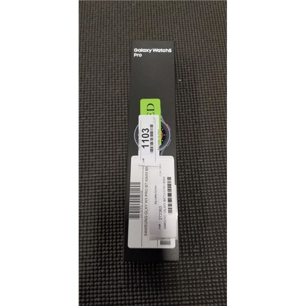 SAMSUNG GALAXY WATCH 5 PRO 45MM SMARTWATCH - TESTED WORKING, RETAIL $629