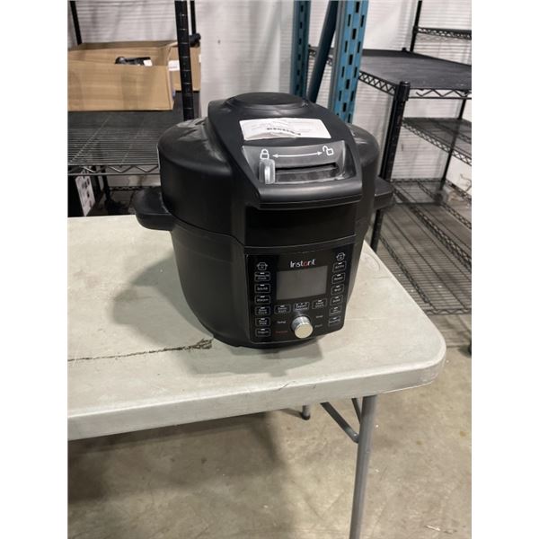 AS NEW INSTANT POT DUO CRISP 6.5QT MULTI-COOKER AND AIR FRYER W/ ULTIMATE LID - TESTED WORKING, RETA