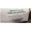 Image 2 : 2 NEW BAMBOO KINGSIZE PILLOWS AND IKEA 20 X 20 THROW PILLOW